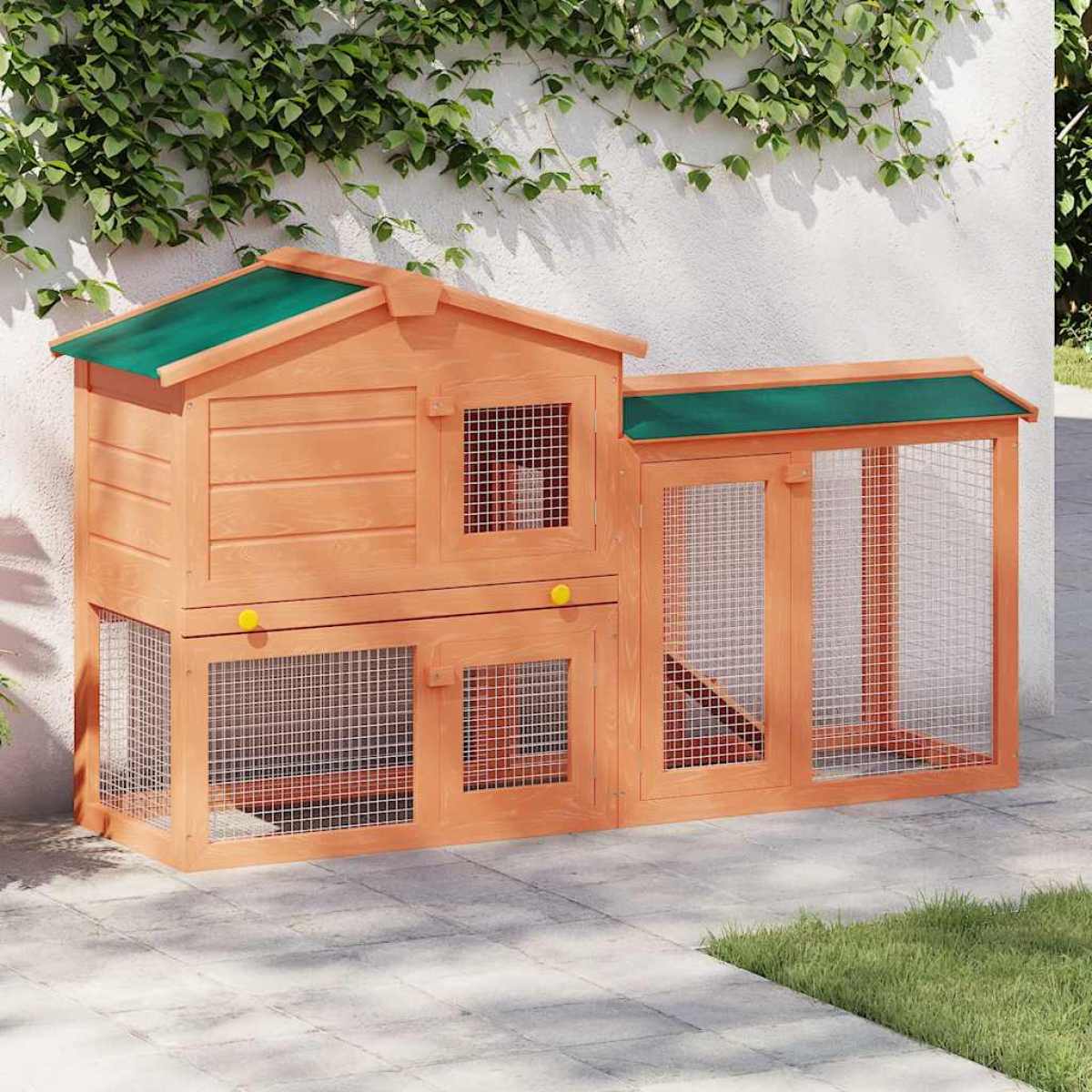 Meadow Two-Level Rabbit Hutch