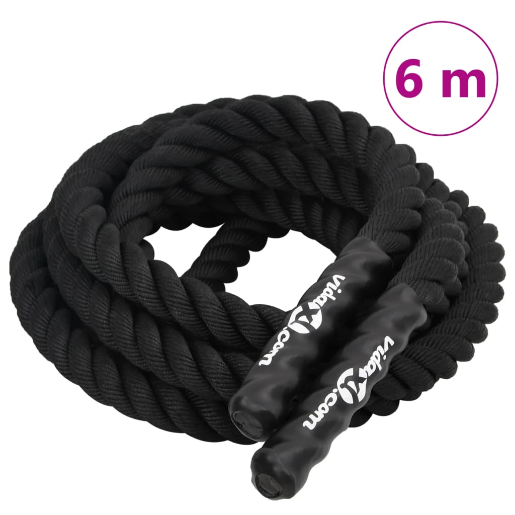 6 meter polyester battle rope for full-body conditioning