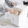 CrispKeep Airtight Food Storage Bucket - moisture-proof pantry container