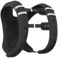 Adjustable weighted training vest with removable weight inserts