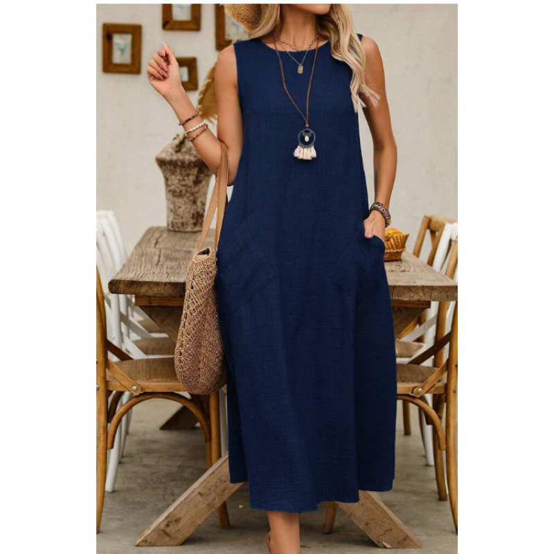 Vera Elegant Wrap-Style Dress
