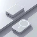 MagSnap 20W Wireless Power Bank, magnetic MagSafe-style 10000mAh charger