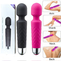 20-speed vibrating muscle massage wand for recovery