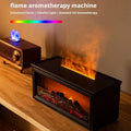 EmberMist Volcano Flame Aromatherapy Diffuser with glowing mist