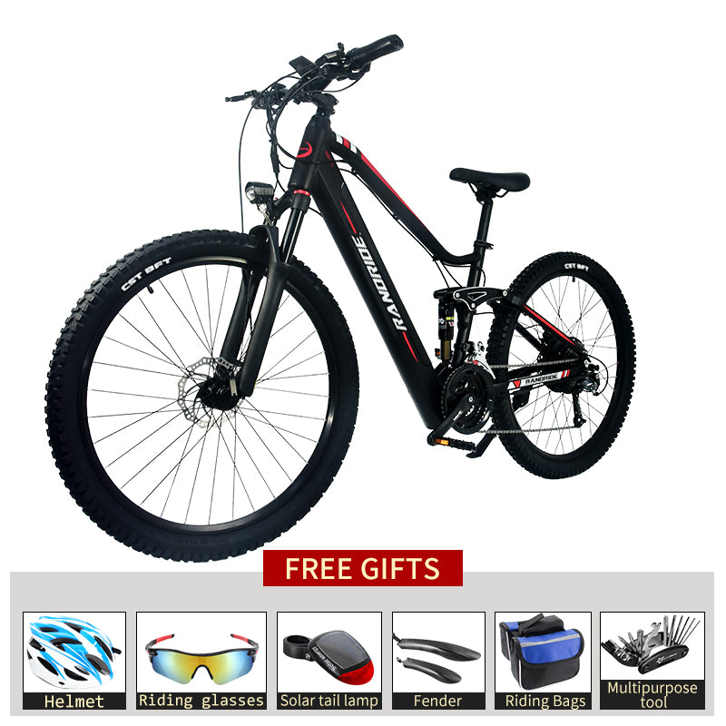 SummitRanger 750W Full-Suspension E-Bike - CJ Dropshipping verified