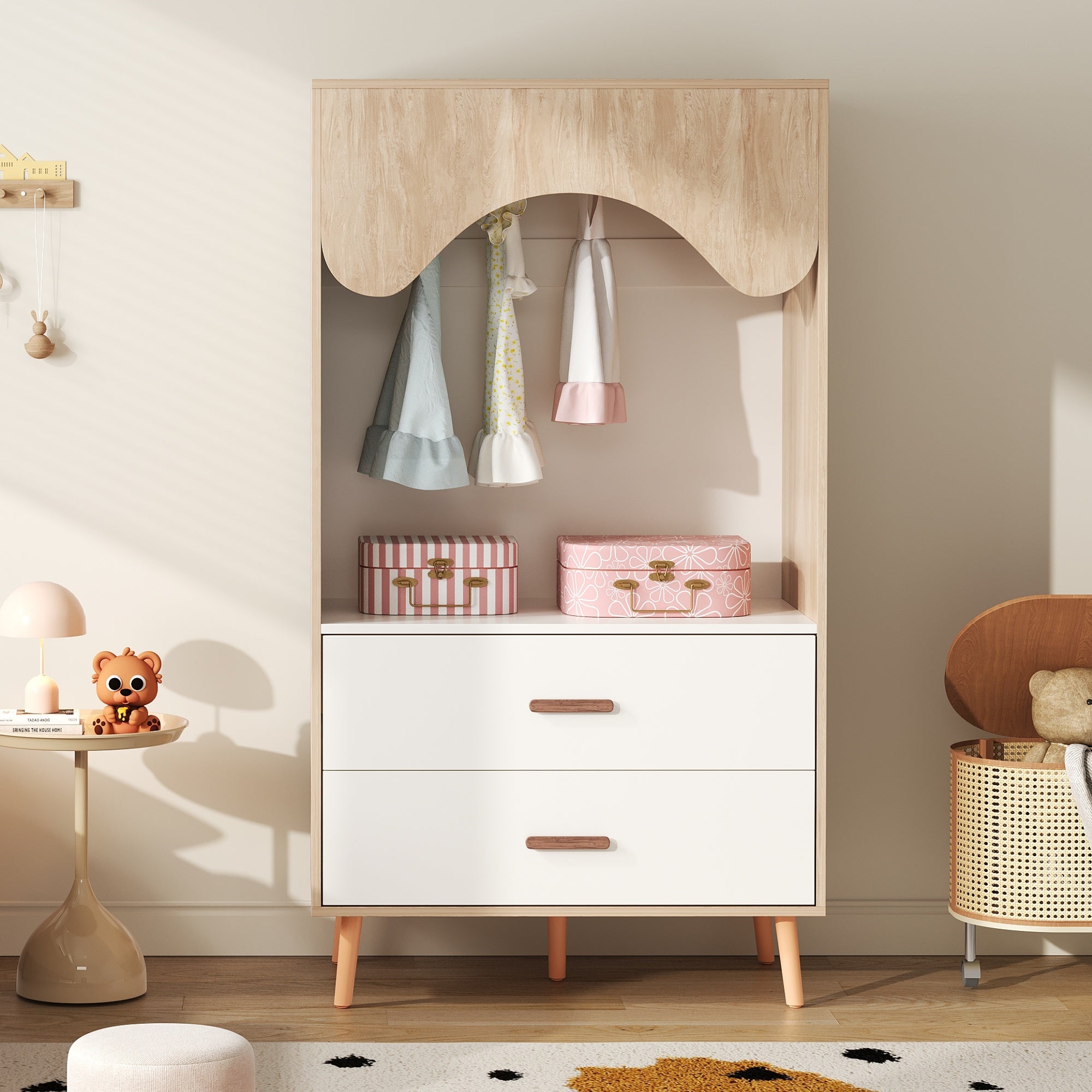 LittleRail Open Kids Wardrobe