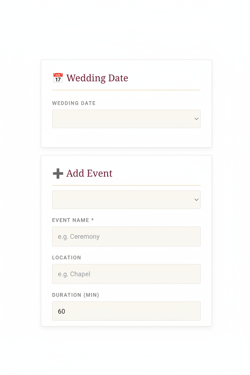 Digital Wedding Invitation Template – Deluxe